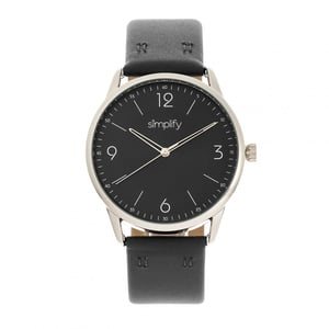 Vereenvoudig het 6300 horloge met leren band