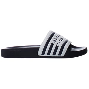Slydes Heritage Heren Navy/Wit Sliders