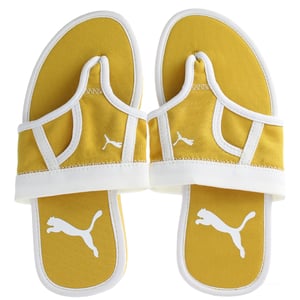 Puma Brief Case Teenslippers Dames Geel