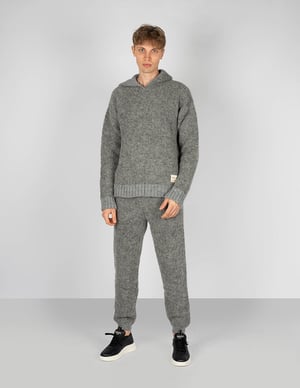 Takeshy Kurosawa broek Boucle Mannen Grijs