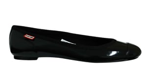 Hunter Original Womens Zwart Ballet Schoenen