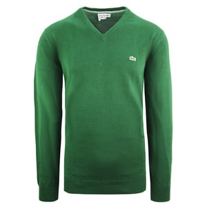 Lacoste Katoenen Heren Trui Groen