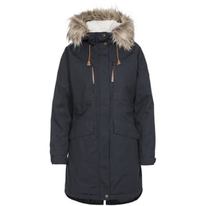 Trespass - Dames Faithful Waterdichte Jas (Zwart)
