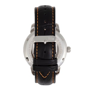 Reign Rudolf automatisch skelet horloge met leren band