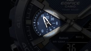 Casio Edifice Sospensione Heren Blauwe Horloge ECB-2000CB-2AEF