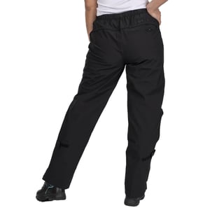 Island Green Dames/Dames Drop Hem Waterdichte Broek (Zwart)
