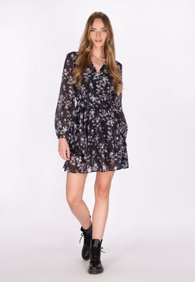 Dreimaster jurk Dames zwart