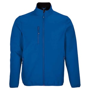 SOLS Heren Falcon Soft Shell Jas (Koningsblauw)