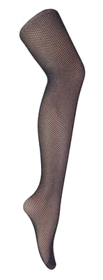 Visnet panty met hoge taille voor dames met glitter - Zilver