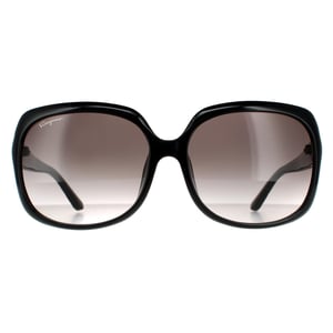 Salvatore Ferragamo zonnebril SF739SA 001 Zwart grijze gradiënt
