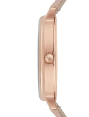 Emporio Armani Kappa Dames Horloge Beige AR2510