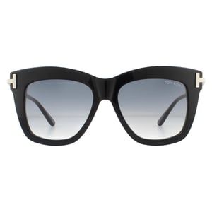Tom Ford Zonnebril DASHA FT0822 01B Glanzende Zwarte Rookverloop