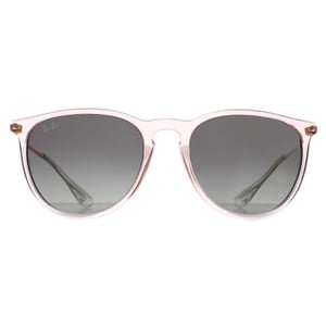 Ray-Ban Ronde Dames Transparant Roze Grijs Gradiënt RB4171 Erika