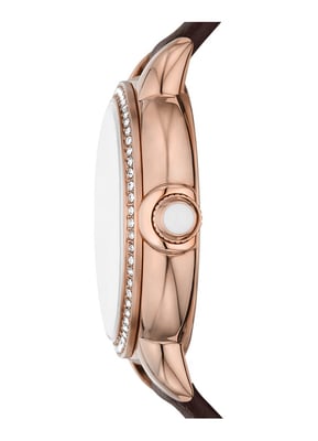 Emporio Armani Mia Dames Horloge Bruin AR11568