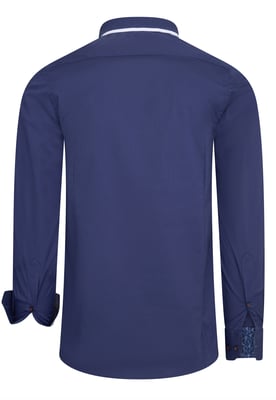 Rusty Neal Overhemden Overhemd Regular Fit Blauw