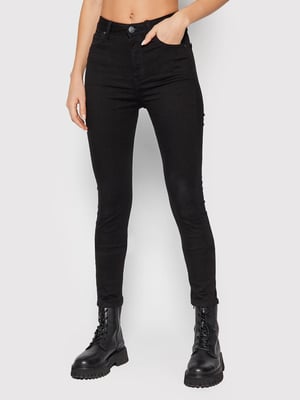 Lee - Broek - SUPER SKINNY HIGH WAIST BLACK RINSE