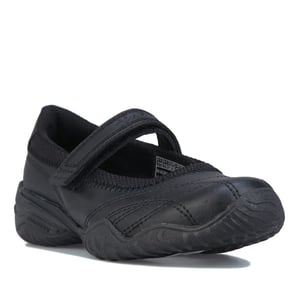Girl's Skechers Junior Velocity Pouty Shoes in Black