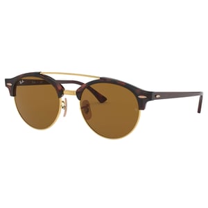 Clubround Double Bridge zonnebril unisex volwassene RB43469903351