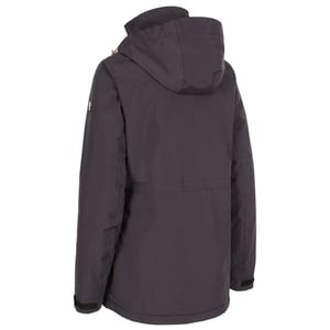 Trespass Dames/Dames Frosty Gewatteerde Waterdichte Jas (Zwart)