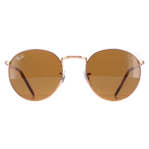 Ray-Ban Rond Unisex Roségoud Bruin RB3637 Nieuw Rond