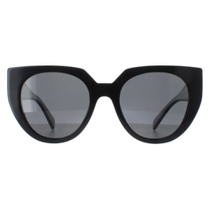 Prada PR14WS 09Q5S0 zwart en talk donkergrijs zonnebril