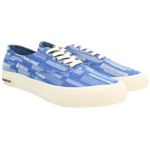 Seavees Legend Borduur Damen Blauwe Schoenen
