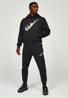 Nike Standard Issue Moto Overhead trainingspak in zwart