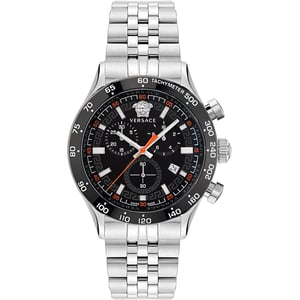Versace Hellenyium Heren Horloge Zilverkleurig VE2U00322