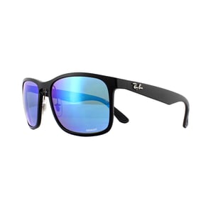 Ray-Ban Zonnebril RB4264 601SA1 Mat Zwart Blauw Flits Gepolariseerd Chromantie