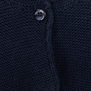 Gebreide meisjesjas in tricot 6610W14