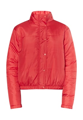 Mymo Licht gewatteerd blousonjack Dames rood