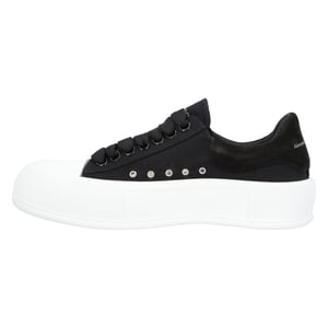 Alexander McQueen Plimsoll in zwart