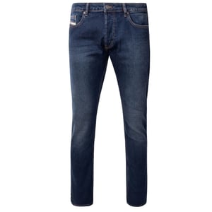 Diesel donkerblauwe jeans met D-glans