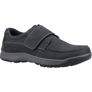 Hush Puppies Casper Leder Heren Navy Nubuck Loafers