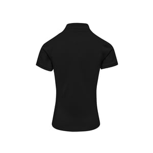 Premier Dames/Dames Coolchecker Plus Poloshirt (Zwart)