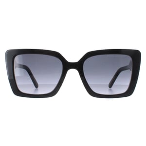 Marc Jacobs MARC 733/S 807 9O glanzend zwart donkergrijs gradiÃ«nt zonnebril