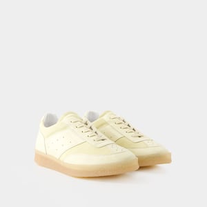 Sneakers - MM6 Maison Margiela - Leer - Beige/Wit