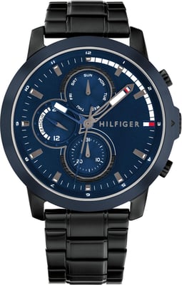 Tommy Hilfiger Jameson Le Heren Zwarte Horloge 1792049