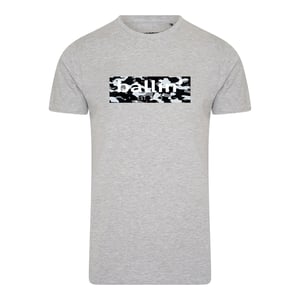 Ballin Est. 2013 Tee SS Camo Block Shirt Grijs