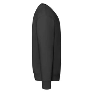 Fruit of the Loom Heren Premium Drop Shoulder Sweatshirt (Zwart)