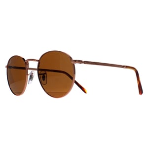 Ray-Ban Rond Unisex Roségoud Bruin RB3637 Nieuw Rond