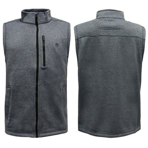 Timberland Zip Up Mouwloos Grijs Heren Bodywarmer Gilet 7600J 912