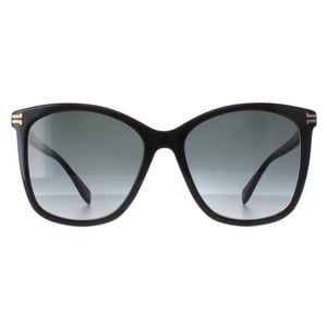 Marc Jacobs MJ 1106/S 807 9O glanzend zwart donkergrijs gradiÃ«nt zonnebril