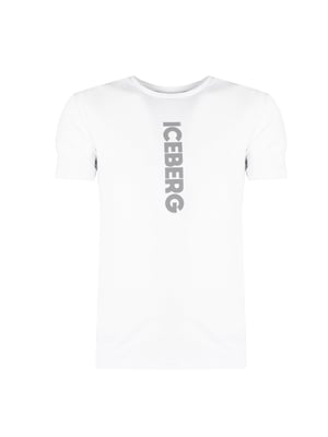 Iceberg T-Shirt C-Neck Mannen Wit