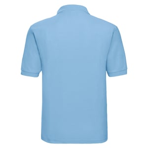 Russell Heren Klassiek Polycotton Poloshirt (Sky)
