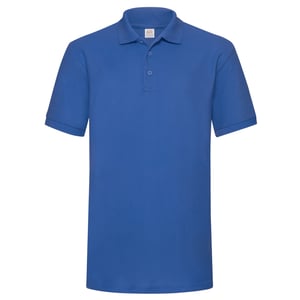 Fruit of the Loom Heren Polycotton Pique Zwaar Poloshirt (Koningsblauw)