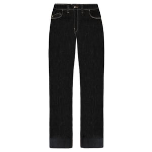 Emporio Armani J33 Regular Fit Wijde Benen Dames Jeans