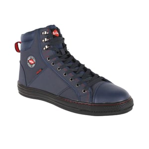Lee Cooper Nubuck veiligheidslaarzen voor volwassenen (Marineblauw)