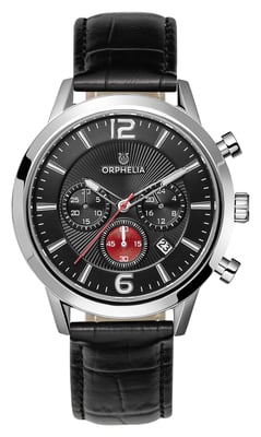 Orphelia Tempo herenhorloge Zwart OR81802