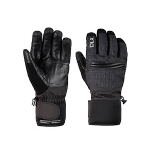 Trespass Unisex Volwassen Sidney Lederen Palmsneeuwsporthandschoenen (Zwart)